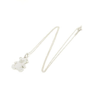 TIFFANYCo Tiffany Bear Pendant Necklace Silver
